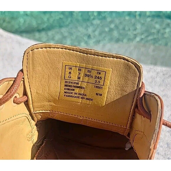 Bostonian US Made Soft Lace Oxford  Soft Goodyear Welt British Tan size 7 main image 4